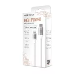 Forever MFI kábel USB-C - Lightning 1,2 m 3A 20W WHP12321 fehér