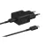 EP-T2510EBE + EP-DN980BBE Samsung USB-C 25W utazó töltő + USB-C adatkábel fekete - csomagolás nélküli gyártói