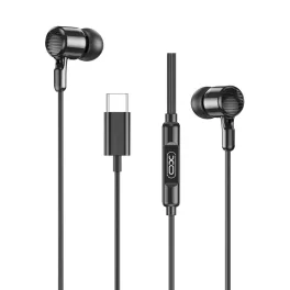 XO EP81 USB-C vezetékes fülhallgató fekete