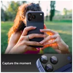 SPIGEN OPTIK PRO XL GLAS.TR "EZ FIT" kameravédő iPhone 17 Pro Max készülékhez fekete