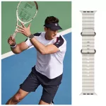 Tech-Protect ICONBAND PRO / ÓCEÁN óraszíj fehér Apple Watch 42mm (S1-S3) / 44mm / 45mm / 46mm / 49mm készülékhez