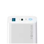 Forever TC-06-20AC PD QC töltő, 1× USB-C, 1× USB, 20W, fehér