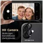 Kamera lencsevédő TECH PROTECT CAMRING FIT+ XIAOMI REDMI NOTE 15 PRO 5G / 15 PRO+ PLUS 5G készülékhez fekete