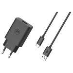 Motorola TurboPower 33W USB-A fali töltő kábelel (USB-A to USB-C 1m) fekete
