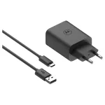 Motorola TurboPower 33W USB-A fali töltő kábelel (USB-A to USB-C 1m) fekete