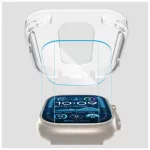 Temperált üveg kijelzővédő TECH-PROTECT Easy Set+ 2-PACK APPLE WATCH ULTRA 1/2/3 (49 MM) készülékhez átlátszó