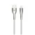 Forever Sleek USB–Lightning kábel 1,0 m 2,4 A fehér