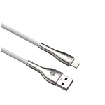 Forever Sleek USB–Lightning kábel 1,0 m 2,4 A fehér