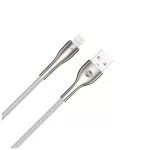 Forever Sleek USB–Lightning kábel 1,0 m 2,4 A fehér