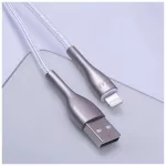 Forever Sleek USB–Lightning kábel 1,0 m 2,4 A fehér