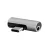 Setty USB-C–3,5 mm-es jack + USB-C adapter AD-C-JC-7 ezüst