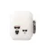 Karl Lagerfeld Apple Airpods tok fehér KLACA2SILKCW