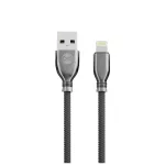 Forever Tornado USB–Lightning kábel 1,0 m 3A fekete