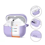 TECH-PROTECT szilikon kampó Samsung Galaxy Buds 3 / 3 FE / 3 Pro készülékhez levendula