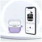 TECH-PROTECT szilikon kampó Samsung Galaxy Buds 3 / 3 FE / 3 Pro készülékhez levendula