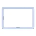 EF-JX730CLE Samsung Frame tok Galaxy Tab S11 készülékhez kék
