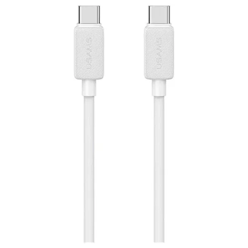 USAMS KY Series US-SJ696 60W USB-C to USB-C 2m kábel fehér