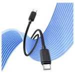 USAMS KY Series US-SJ696 60W USB-C to USB-C 2m kábel fehér
