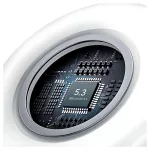USAMS Bluetooth 5.3 fejhallgató TWSX-Don Series dupla mikrofonnal ENC vezeték nélküli lila BHUXD04