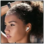 USAMS Bluetooth 5.3 fejhallgató TWSX-Don Series dupla mikrofonnal ENC vezeték nélküli lila BHUXD04