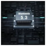 USAMS Bluetooth 5.3 fejhallgató TWSX-Don Series dupla mikrofonnal ENC vezeték nélküli lila BHUXD04