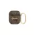 CG MOBILE GUESS SCRIPT METAL szilikon tok (karabíner, textil minta) BARNA Apple AirPods/AirPods 2 (GUA24GSMW)