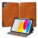 TECH-PROTECT FLEECE tok iPad 10.9” 10/2022, iPad 11” 11/2025 készülékhez barna