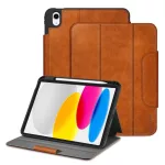 TECH-PROTECT FLEECE tok iPad 10.9” 10/2022, iPad 11” 11/2025 készülékhez barna