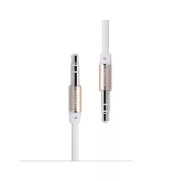 REMAX 3,5 mm jack-jack audio kábel 1 m fehér