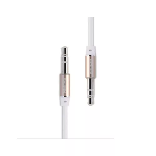 REMAX 3,5 mm jack-jack audio kábel 1 m fehér