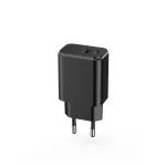 Setty töltő 1x USB + USB-C 3A 20W fekete
