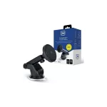 3MK Car MagCharger 15W indukciós töltőtartó szélvédő/műszerfalra fekete