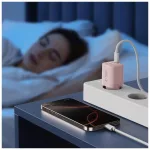 Tech-Protect NCM33W Hálózati Töltő adapter PD 33W / QC3.0 pink