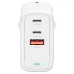 4smarts Flex 65W 2xUSB-C + 1xUSB-A fehér hálózati töltő