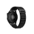Samsung Galaxy Watch készülékhez Forcell F-Design FS05 poliészterszálas óraszíj csattal, 20 mm, fekete