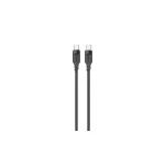 USAMS USB-C to USB-C kábel 100W 1.2m Port Display Gyors Töltés Lithe Series fekete SJ567USB01