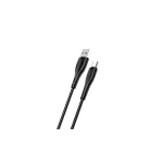 USAMS kábel U38 USB-C 5A Fast Charge for OPPO/HUAWEI készülékhez 1m fekete SJ376USB01 (US-SJ376)