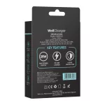 OBAL:ME fali töltő USB-A + USB-C 25W fehér