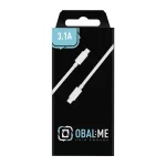 OBAL:ME Fast Charge USB-C/USB-C kábel 1m fehér