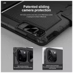 Nillkin Bumper Combo billentyűzetes tok iPad Pro 12.9 (2020/2021/2022) és iPad Air 13 (2024/2025) készülékhez fekete