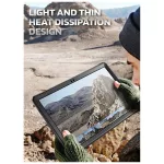 SUPCASE UNICORN BEETLE PRO tok Samsung Galaxy Tab A11+ Plus 11.0 készülékhez (X230/X235/X236), fekete