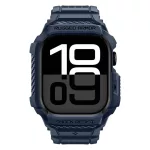 SPIGEN RUGGED ARMOR "PRO" V2 Apple Watch 10/11 (42 MM) készülékhez védőtok – tengerészkék