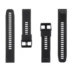 Tactical 426 szilikon szíj Garmin Fenix 5/6/7/8 készülékhez QuickFit 22mm fekete