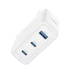 XO CE35 Fehér Hálózati Töltő PD100W 1*USB-A / 2*USB-C