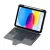 Nillkin Bumper Combo PRO billentyűzetes tok háttérvilágítással iPad Air 4/5/10.9 2020/11/24/25/26/Pro 11 20/21/22 készülékhez fekete