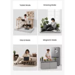 Nillkin Bumper Combo PRO billentyűzetes tok háttérvilágítással iPad Air 4/5/10.9 2020/11/24/25/26/Pro 11 20/21/22 készülékhez fekete