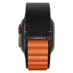 SPIGEN WBF1 szíj Apple Watch 8 / 9 / 10 / 11 / SE / ULTRA készülékhez (44 / 45 / 46 / 49 MM) fekete/narancs