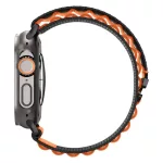 SPIGEN WBF1 szíj Apple Watch 8 / 9 / 10 / 11 / SE / ULTRA készülékhez (44 / 45 / 46 / 49 MM) fekete/narancs