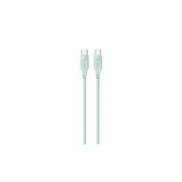   USAMS USB-C to USB-C 100W 1.2m Port Display Fast Charging kábel, Lithe Series, zöld, SJ567USB04
