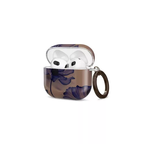 TECH-PROTECT LAMANO Apple AirPods 4 készülékhez tok Velvet fekete